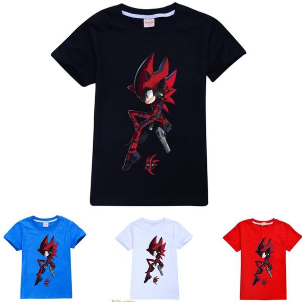 summer children cotton t-shirt tracksuit boys girls sonic the hedgehog style clothes kids leisure tee 2-16 years tshirts, Blue
summer children cotton t-shirt tracksuit boys girls sonic the hedgehog style clothes kids leisure tee 2-16 years tshirts, Blue