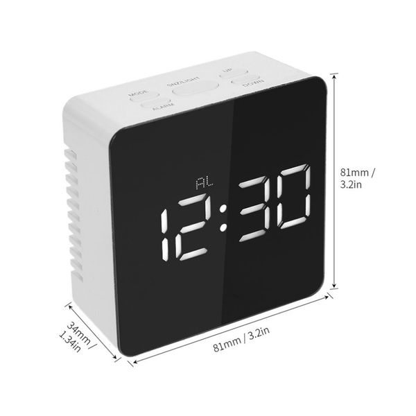 2017 ts-s70 multifunctional digital led alarm clock with temperature snooze square shape mirror clock 2 light luminescence level
2017 ts-s70 multifunctional digital led alarm clock with temperature snooze square shape mirror clock 2 light luminescence level