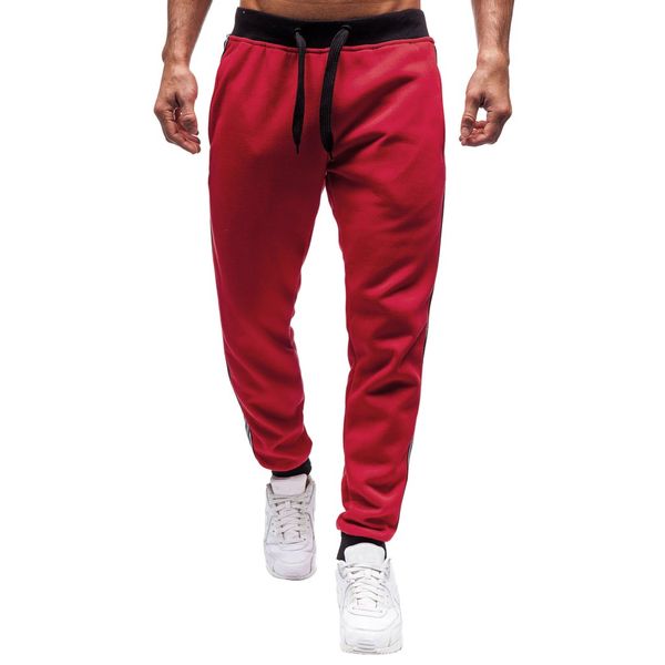 pantalones hombre pants men splicing printed overalls casual pocket sport work casual trouser pants pantalon deportivo hombre, Black
pantalones hombre pants men splicing printed overalls casual pocket sport work casual trouser pants pantalon deportivo hombre, Black