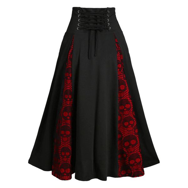 winter ladies lace stitching skirt high waist long section thickening package hip gothic novel wear bottoming skirts #xm, Black
winter ladies lace stitching skirt high waist long section thickening package hip gothic novel wear bottoming skirts #xm, Black
