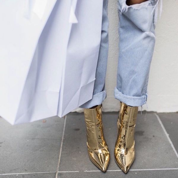 gold metallic высокие каблуки сапоги toe остроконечные зеркало кожа платья женщин обувь zipper весна осень избавление boots корабль падения, Black
gold metallic высокие каблуки сапоги toe остроконечные зеркало кожа платья женщин обувь zipper весна осень избавление boots корабль падения, Black
