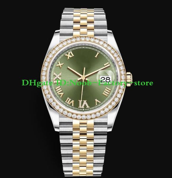 2018 Watch Factory New model 126283RBR 126283 Oyster Perpetual date 36mm Two Tone 18k yellow Gold Diamond bezel Automatic Mens Watches
2018 Watch Factory New model 126283RBR 126283 Oyster Perpetual date 36mm Two Tone 18k yellow Gold Diamond bezel Automatic Mens Watches