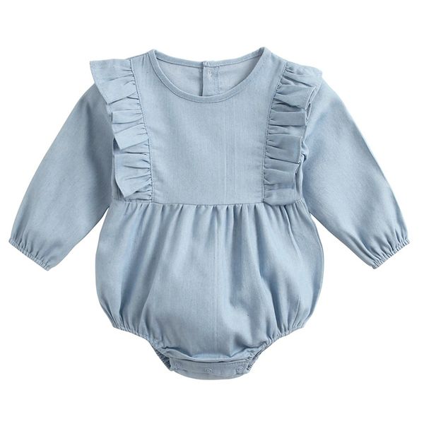 cotton baby girl rompers online shopping long sleeve romper spring 2021 little toddler denim onesies 19081502, Blue
cotton baby girl rompers online shopping long sleeve romper spring 2021 little toddler denim onesies 19081502, Blue