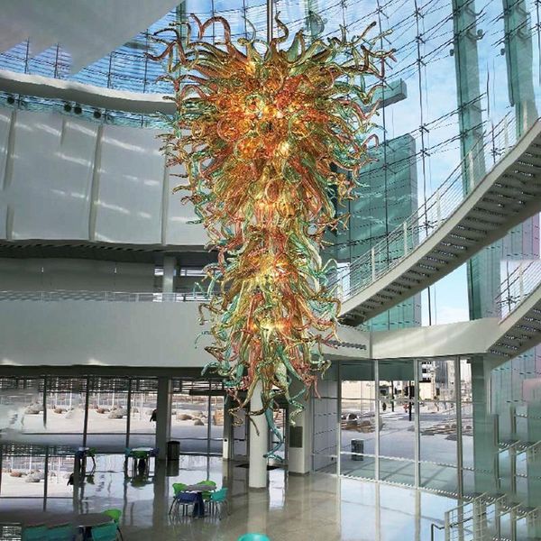 fashion indoor decoration hand blown glass chandelier for engineering project large hanging lamp murano glass lightings
fashion indoor decoration hand blown glass chandelier for engineering project large hanging lamp murano glass lightings