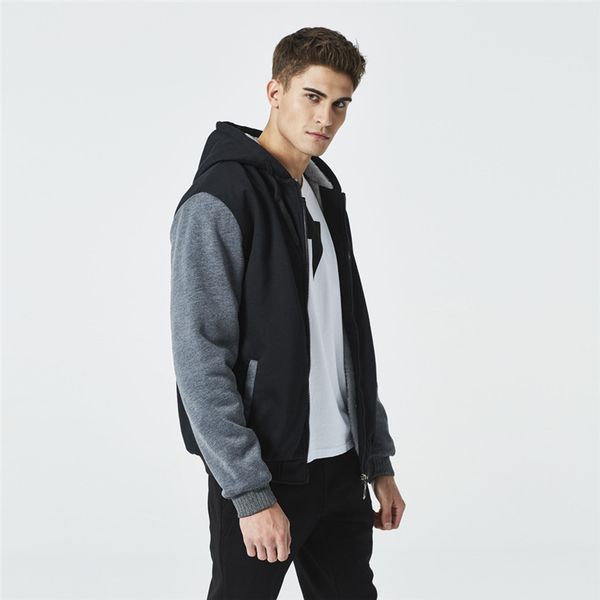 mens designer zipper fly hoodies cardigan wool liner warm winter jacket plus size teenager casual clothes, Black
mens designer zipper fly hoodies cardigan wool liner warm winter jacket plus size teenager casual clothes, Black
