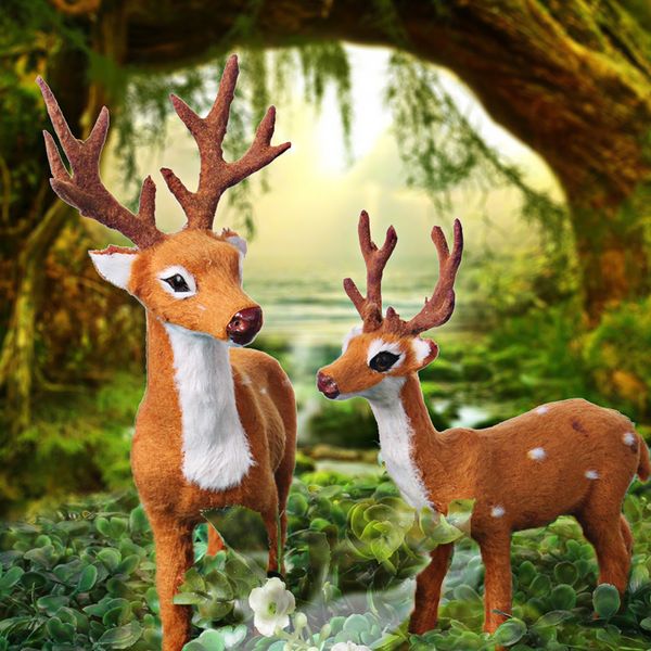 

new year christmas deer reindeer santa craft elk xmas home tree decor hanging ornament festival party supplies noel natal 2018