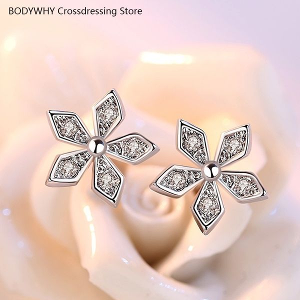 new silver-plated earrings korean fashion flowers accessories rose plum earrings, Golden;silver
new silver-plated earrings korean fashion flowers accessories rose plum earrings, Golden;silver