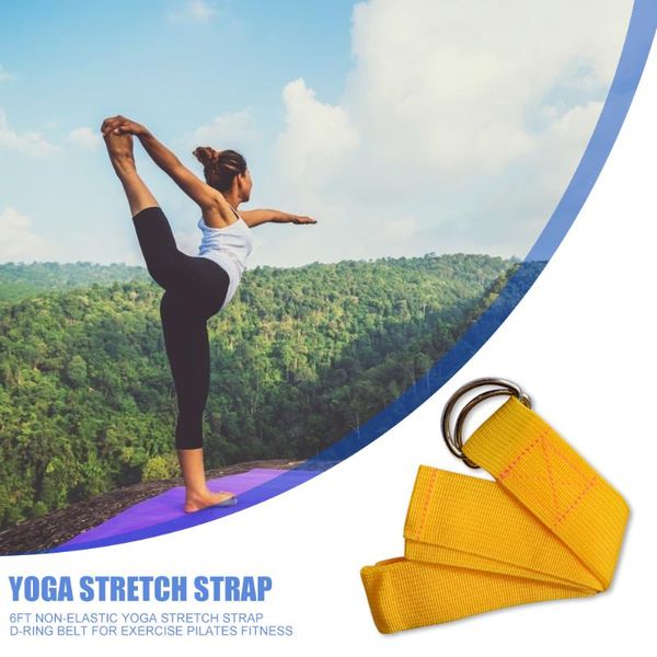 6ft yoga stretch strap non-elastic d-ring belt for durable stretching band exercise pilates fitness pt physical therapy
6ft yoga stretch strap non-elastic d-ring belt for durable stretching band exercise pilates fitness pt physical therapy
