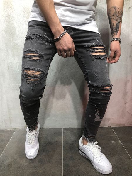 мужские черные джинсы штаны новый desiginer мода лето hole одежда homme zipper карандаш брюки повседневная одежда, Blue
мужские черные джинсы штаны новый desiginer мода лето hole одежда homme zipper карандаш брюки повседневная одежда, Blue