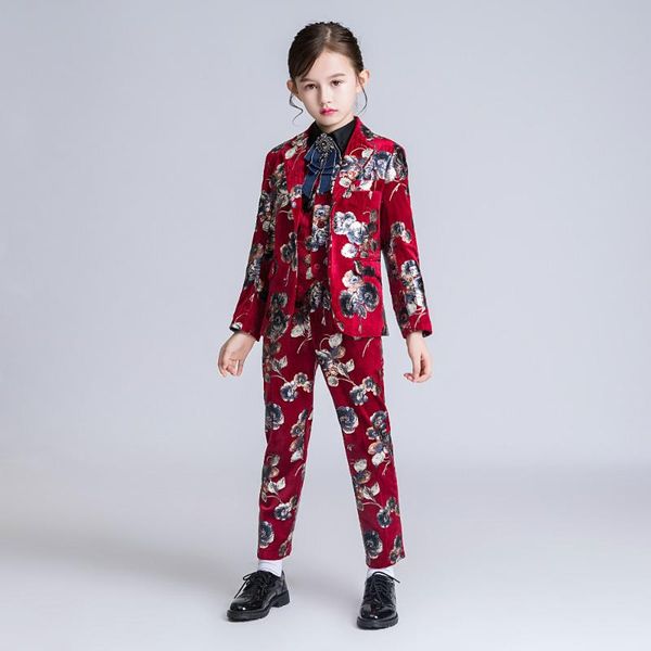 yuanlu kids suit for girls clothes blazer suit for wedding party piano silm fit costume flower print princess, Black
yuanlu kids suit for girls clothes blazer suit for wedding party piano silm fit costume flower print princess, Black