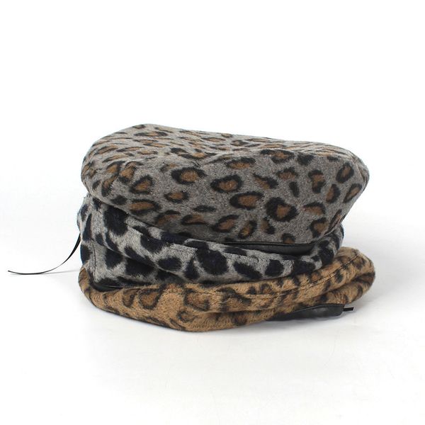 berets hat female autumn and winter leather edge personality leopard beret wild hipster style innocent painter, Blue;gray
berets hat female autumn and winter leather edge personality leopard beret wild hipster style innocent painter, Blue;gray