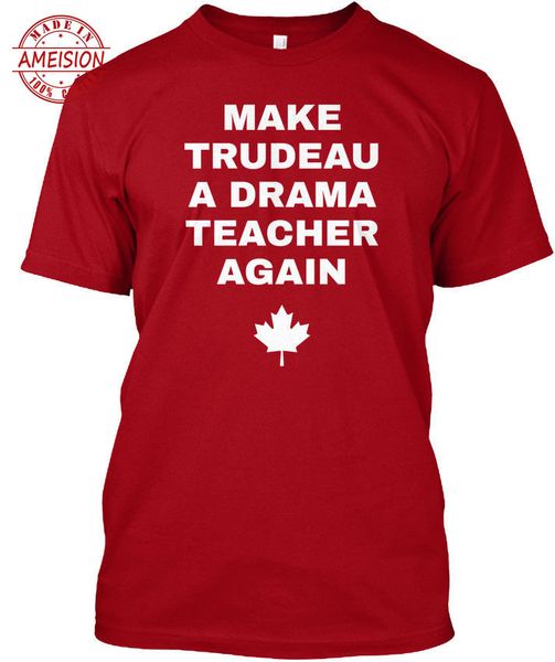 summer make trudeau учитель драмы снова популярная футболка без метки с коротким рукавом с круглым вырезом футболки из 100% хлопка с принтом, White;black
summer make trudeau учитель драмы снова популярная футболка без метки с коротким рукавом с круглым вырезом футболки из 100% хлопка с принтом, White;black