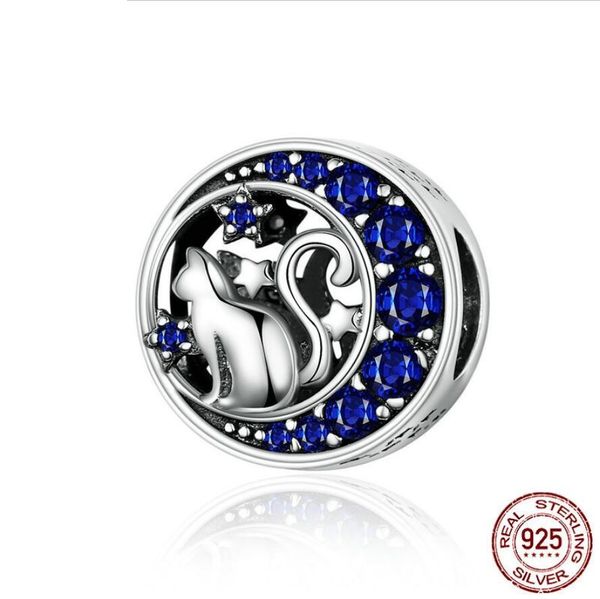 925 sterling silver cat mermaid beads charms for pandora bracelets necklace jewelry making mix diy fashion accessories, Black
925 sterling silver cat mermaid beads charms for pandora bracelets necklace jewelry making mix diy fashion accessories, Black