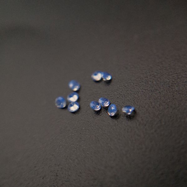 #223/4 good quality high temperature resistance nano gems facet round 2.25-3.0mm medium vivid opal sapphire blue synthetic gemstone 1000pcs, Black
#223/4 good quality high temperature resistance nano gems facet round 2.25-3.0mm medium vivid opal sapphire blue synthetic gemstone 1000pcs, Black