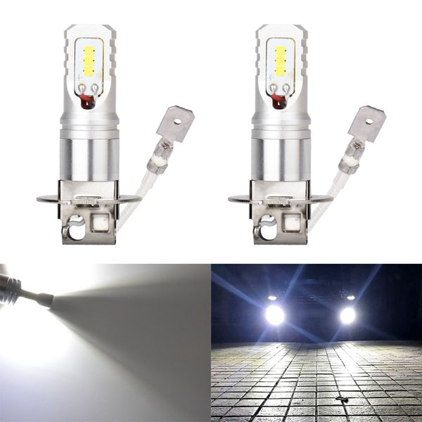 katur 2pcs h3 led bulbs for cars daytime driving fog lights csp chip super bright 6000k white lighting high power h3 led lamp
katur 2pcs h3 led bulbs for cars daytime driving fog lights csp chip super bright 6000k white lighting high power h3 led lamp