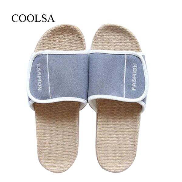 coolsa men's summer beach linen slippers blue flat sandals male indoor mute flax slippers flip flop men slides l home shoes, Black
coolsa men's summer beach linen slippers blue flat sandals male indoor mute flax slippers flip flop men slides l home shoes, Black