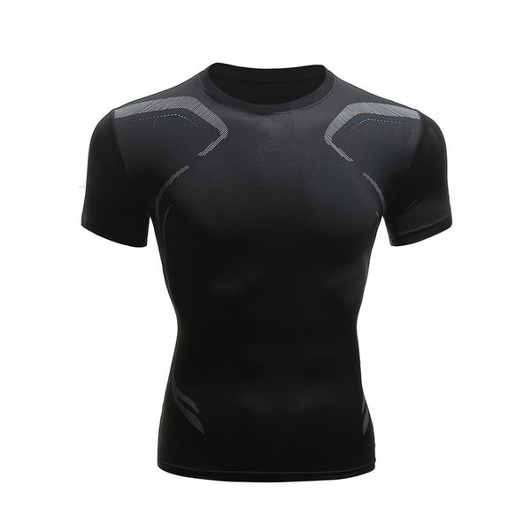 men's t-shirts t-shirt fitness sports short-sleeved running quick-drying compression, White;black
men's t-shirts t-shirt fitness sports short-sleeved running quick-drying compression, White;black