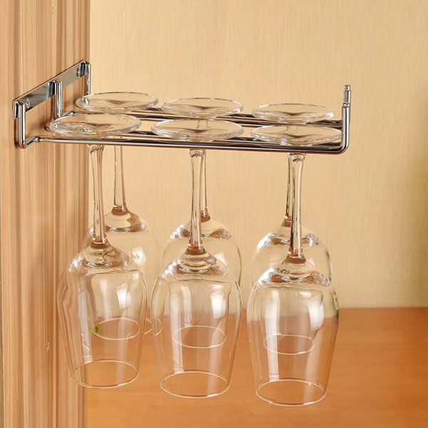 hanging metal wine cup rack silver/gold bar single/double rack wine stemware glass bottle goblet inverted holder
hanging metal wine cup rack silver/gold bar single/double rack wine stemware glass bottle goblet inverted holder
