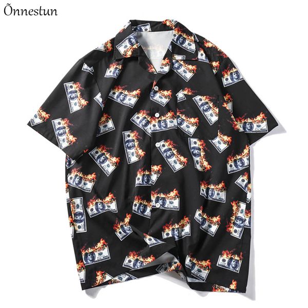 onnestun hip hop print short sleeve shirt men summer new street hawaii beach oversize women fashion harujuku lovers shirts, White;black
onnestun hip hop print short sleeve shirt men summer new street hawaii beach oversize women fashion harujuku lovers shirts, White;black