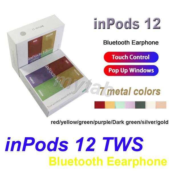 macaron metal metallic plating color inpods12 tws true headphones wireless stereo inpods 12 i12 earbuds touch earphone with charging box
macaron metal metallic plating color inpods12 tws true headphones wireless stereo inpods 12 i12 earbuds touch earphone with charging box