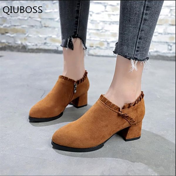 qiuboss 2018 spring and autumn new round head toe simple versatile women shoes elegant party wedding shoe casual shoes q574, Black
qiuboss 2018 spring and autumn new round head toe simple versatile women shoes elegant party wedding shoe casual shoes q574, Black