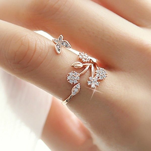 new adjustable butterfly crystal wings ring for women love jewelry girls trendy wedding bands fashion party finger rings, Slivery;golden
new adjustable butterfly crystal wings ring for women love jewelry girls trendy wedding bands fashion party finger rings, Slivery;golden