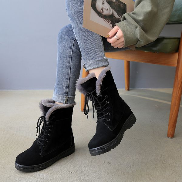 padded boots booties ladies women shoes autumn winter footwear flat heel boots-women lace up round toe low heels booties cotton, Black
padded boots booties ladies women shoes autumn winter footwear flat heel boots-women lace up round toe low heels booties cotton, Black