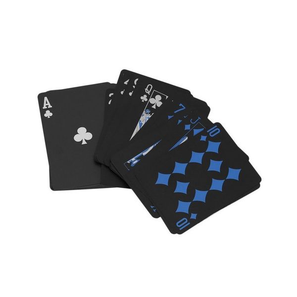 fashion 54pcs/deck poker waterproof pvc plastic playing cards set classic magic tricks tool pure color black magic box-packed
fashion 54pcs/deck poker waterproof pvc plastic playing cards set classic magic tricks tool pure color black magic box-packed
