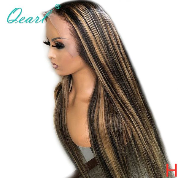 straight highlight color lace front human hair wig for women pre plucked hairline 13x4/13x6 brazilian remy hair 130% 150% qearl, Black;brown
straight highlight color lace front human hair wig for women pre plucked hairline 13x4/13x6 brazilian remy hair 130% 150% qearl, Black;brown