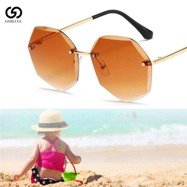 gozlugu gradient lens children sunglasses boy girl child frameless polygon and love heart-shaped glasses child kid personality, White;black
gozlugu gradient lens children sunglasses boy girl child frameless polygon and love heart-shaped glasses child kid personality, White;black