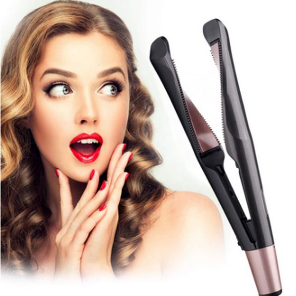 electric straightening iron & curling iron hair 2 in 1 hair straightener flat irons ceramic hair curler salon styling
electric straightening iron & curling iron hair 2 in 1 hair straightener flat irons ceramic hair curler salon styling