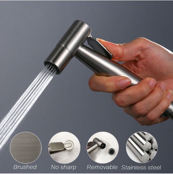 handheld toilet bidet sprayer set kit stainless steel hand bidet faucet for bathroom hand sprayer shower head self cleaningsui0120
handheld toilet bidet sprayer set kit stainless steel hand bidet faucet for bathroom hand sprayer shower head self cleaningsui0120