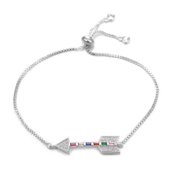 fashion new trends arrow cupid's arrow charmlucky necklace adjustable size zircon couple romantic creative gift, Black 
fashion new trends arrow cupid's arrow charmlucky necklace adjustable size zircon couple romantic creative gift, Black