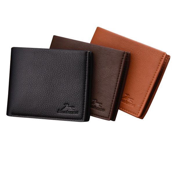 new style men wallets quality soft pu leather black brown casual business card holder purse wallet, Red;black
new style men wallets quality soft pu leather black brown casual business card holder purse wallet, Red;black