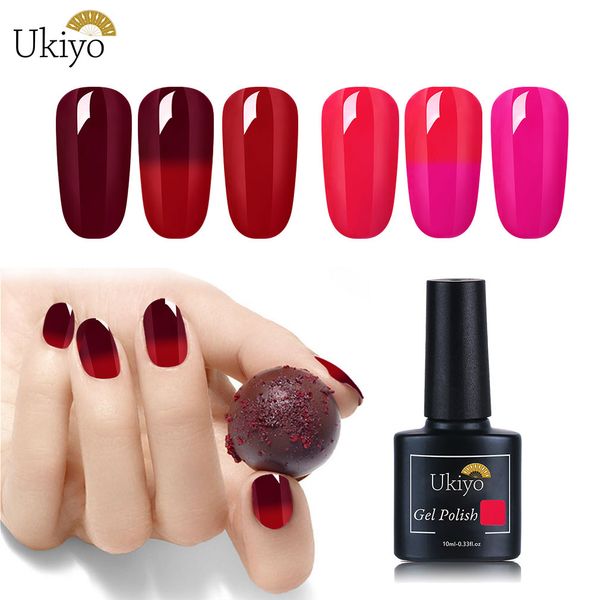 ukiyo 10ml wine red thermal temperature change gel nail polish chameleon changing gel varnish soak off uv led lacquer, Red;pink
ukiyo 10ml wine red thermal temperature change gel nail polish chameleon changing gel varnish soak off uv led lacquer, Red;pink
