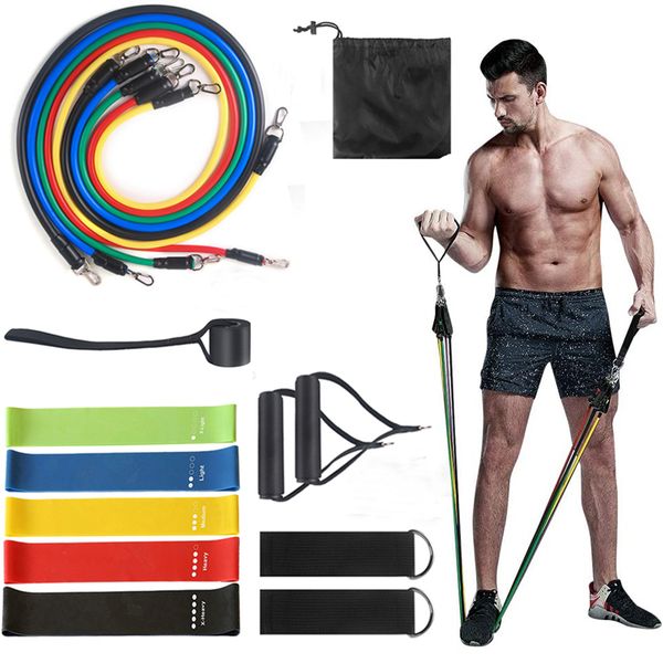 16pcs fitness resistance bands set expander yoga exercise rubber tubes band stretch training home gyms elastic band pull rope
16pcs fitness resistance bands set expander yoga exercise rubber tubes band stretch training home gyms elastic band pull rope