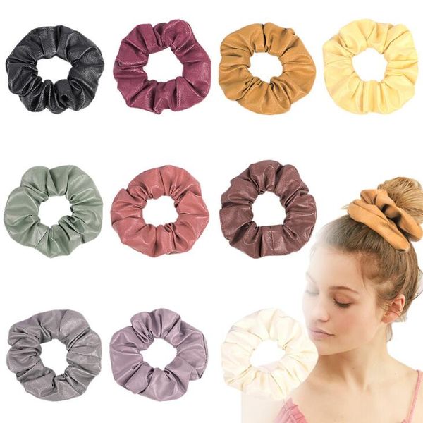 women girls pu hair ornaments sweet scrunchies elastic ring hair ties accessories ponytail holder hairbands sjopping, Pink
women girls pu hair ornaments sweet scrunchies elastic ring hair ties accessories ponytail holder hairbands sjopping, Pink