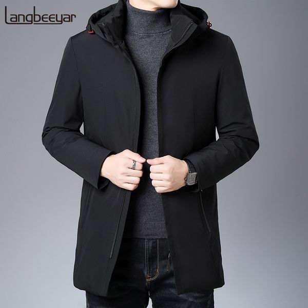 grade 2019 new winter fashions brand down jackets mens hooded streetwear feather coat long duck down warm men clothing, Black
grade 2019 new winter fashions brand down jackets mens hooded streetwear feather coat long duck down warm men clothing, Black