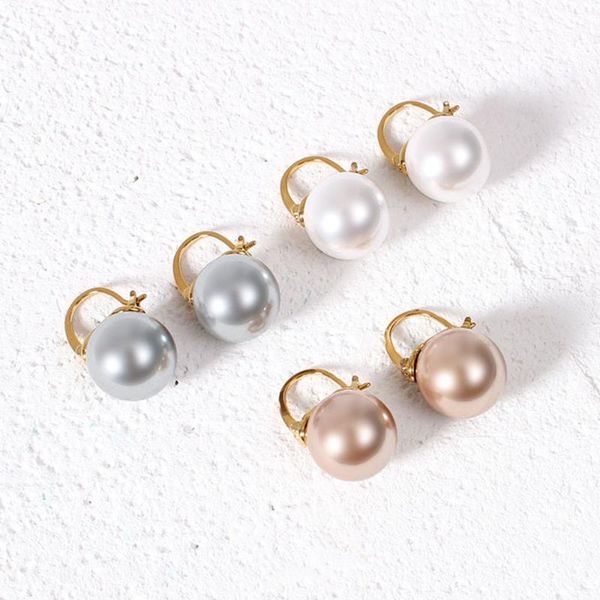 gold color geometric round circle pearl ball hoops earrings women elegant big pearl wedding huggie earrings, Golden;silver
gold color geometric round circle pearl ball hoops earrings women elegant big pearl wedding huggie earrings, Golden;silver