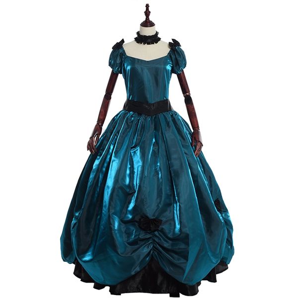victorian period costumes retro vintage gothic lolita bow knot renaissance elegant prom evening party ball gown red/blue, Black;red
victorian period costumes retro vintage gothic lolita bow knot renaissance elegant prom evening party ball gown red/blue, Black;red