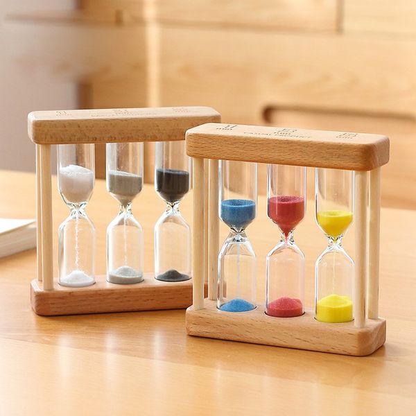 10pcs home decor wooden 1/3/5 minute children brushing small hourglass creative time timing wooden hourglass
10pcs home decor wooden 1/3/5 minute children brushing small hourglass creative time timing wooden hourglass