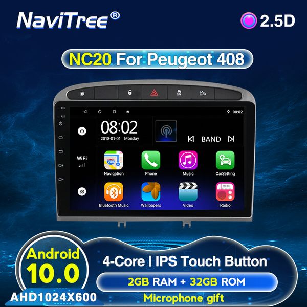 4core 2g+32g 9inch 2din android 10 car dvd player for 408 for 308 308sw car radio gps navigation wifi ips screen
4core 2g+32g 9inch 2din android 10 car dvd player for 408 for 308 308sw car radio gps navigation wifi ips screen