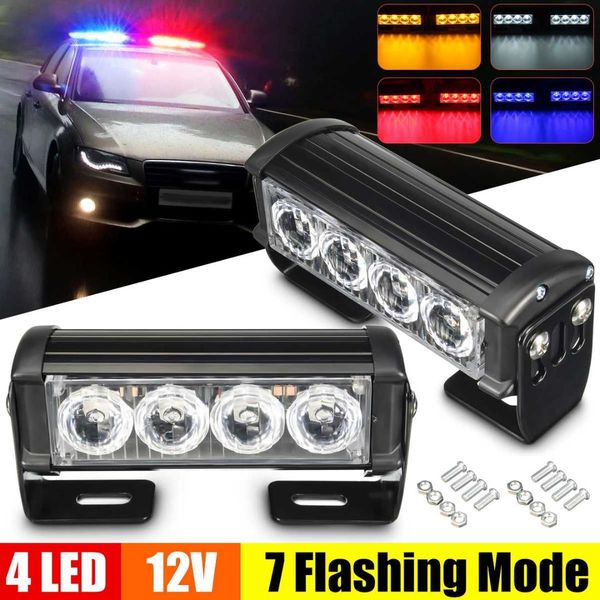 2x 12v 4 led auto car truck front grille strobe light flashing warning signal bar emergency light lamp waterproof utv atv
2x 12v 4 led auto car truck front grille strobe light flashing warning signal bar emergency light lamp waterproof utv atv