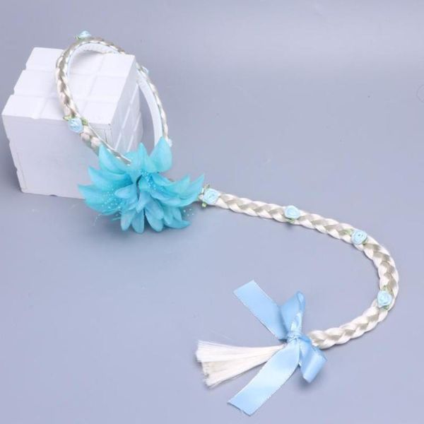 hoop tangled girls accessories princess show wig cartoon sweet blondes cosplay kids headband weaving braid performance, Slivery;white
hoop tangled girls accessories princess show wig cartoon sweet blondes cosplay kids headband weaving braid performance, Slivery;white