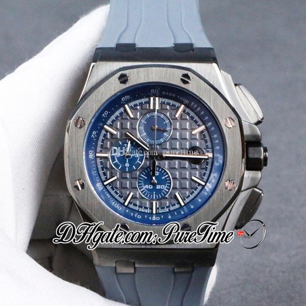 new royal 26401 miyota quartz chronograph mens watch steel case blue inner gray texture dial gray rubber strap satch puretime e109c3, Slivery;brown
new royal 26401 miyota quartz chronograph mens watch steel case blue inner gray texture dial gray rubber strap satch puretime e109c3, Slivery;brown