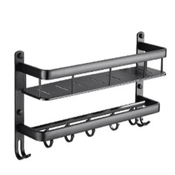 bathroom black shelf aluminum shower caddy corner shelf towel rack with bar hook hair dryer holder
bathroom black shelf aluminum shower caddy corner shelf towel rack with bar hook hair dryer holder