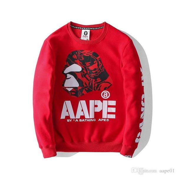 brand new aape designer hoodies mens long sleeves fashion mens casual hoodies red black aape mens designer sweatshirt size s-3xl
brand new aape designer hoodies mens long sleeves fashion mens casual hoodies red black aape mens designer sweatshirt size s-3xl