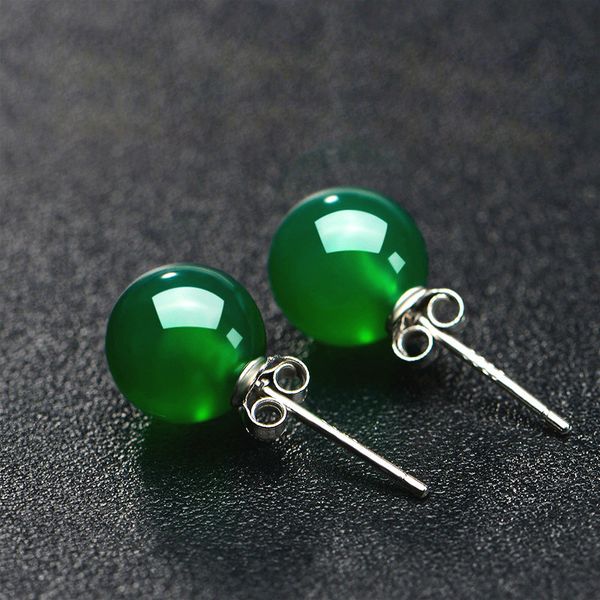 natural green jade chalcedony round earrings 925 silver carved charm jewelry fashion amulet for women gifts, Golden;silver
natural green jade chalcedony round earrings 925 silver carved charm jewelry fashion amulet for women gifts, Golden;silver