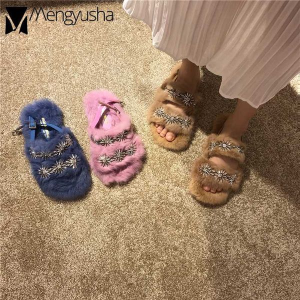 quality hair gladiator sandals woman rhinestone flowers flipflops autumn winter furry slippers women buckle strap sandals, Black
quality hair gladiator sandals woman rhinestone flowers flipflops autumn winter furry slippers women buckle strap sandals, Black