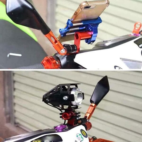universal motorcycle mobilephone holder rear view mirror extension rod multifunctional electric scooter rear mirror seat bracket
universal motorcycle mobilephone holder rear view mirror extension rod multifunctional electric scooter rear mirror seat bracket